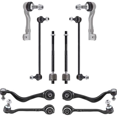 KIT BRACCIO OSCILLANTE 10 PEZZI COMPATIBILE CON BMW X3 (G01, F97, G08) sDrive 18 d 04.20 / Kit Sospensione Completo OE/OEM / Bracci Oscillanti + Testine Sterzo / Sostituzione Diretta OEM