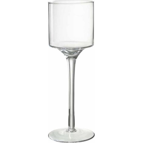 Photophore sur Pied "Agory" 45cm Transparent