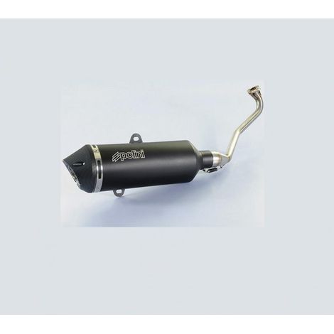auspuff polini black collection für roller yamaha 125 tricity (1/5)