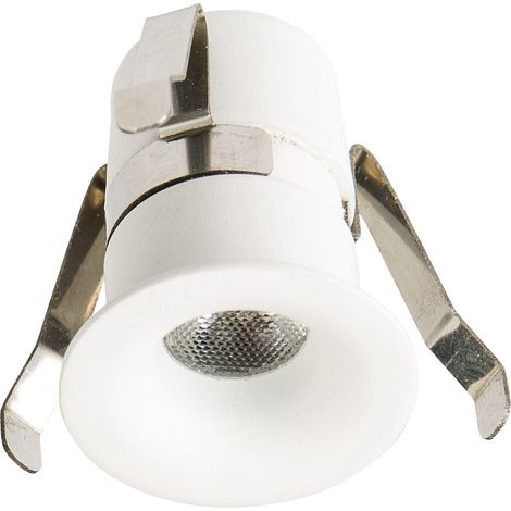 Pack de 6 spot rond BALI LED 2 fixe blanc 4000K 6x1,2W IP54 - EUROPOLE - 46141 (1/4)
