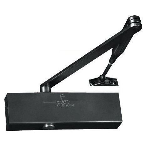 Chiudiporta GR300 Force da 2 a 6, con braccio a compasso - Colore: nero - GR300115