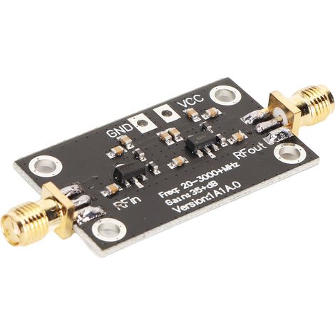Module amplificateur RF professionnel 20-3000+ MHz, carte amplificateur RF à faible bruit pour radio 3,3-6 V (1/5)