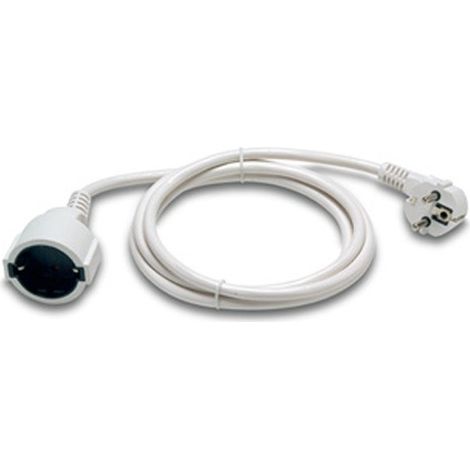 PROLUNGA CAVO BIANCO 3G1.5 16A