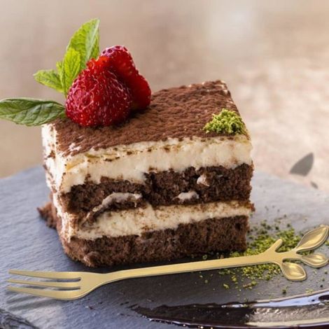 Fourchettes à gâteaux et desserts - Acier inoxydable - Forme feuille d'or - Apéritifs - Pâtisseries - Fruits - Durables - Résistante (1/4)