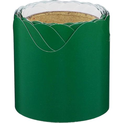 Rouleau de papier bordure pour tableau noir de 5 m, décoration murale pour salle de classe scolaire-1000.00X5.80X0.10CM-Green (1/4)
