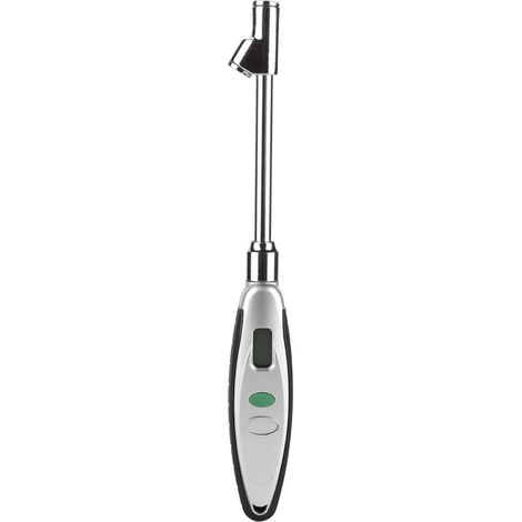 Adatto per il risparmio energetico, manometri digitali a doppia testa per la pressione degli pneumatici, unità di misura PSI, BAR, KPA, con letture accurate, display LCD retroilluminato e torcia, valv