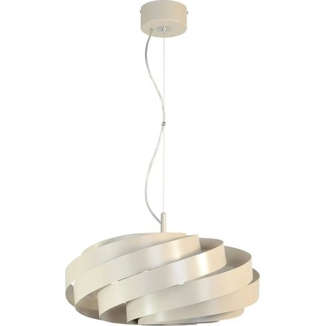 [GEBRAUCHT] B-Ware Euluna Hängeleuchte Pendelleuchte Vento ø50cm Lampe Leuchte E27 Beige