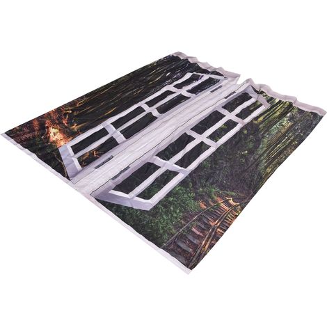 Rideaux occultants, panneaux de rideaux décoratifs pour chambre, salon, bureau, hôtel (1/5)