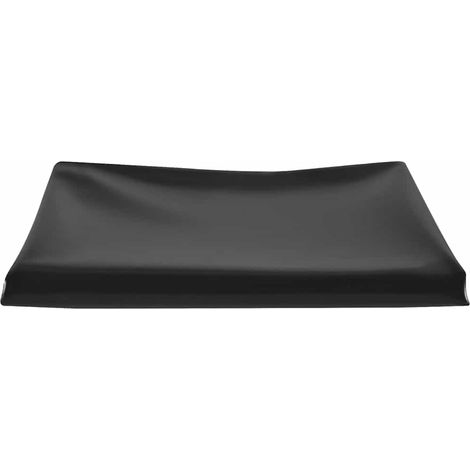 Maison Exclusive - Revestimiento de estanque negro 4x8 m PVC 0.5 (1/4)