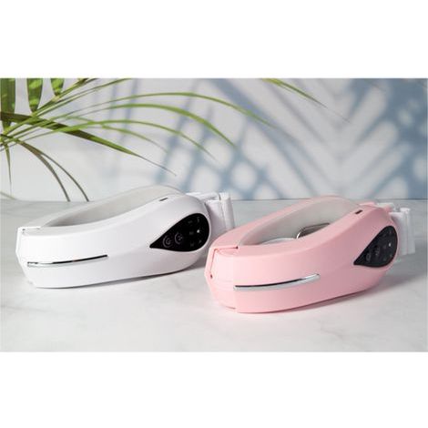Massageur Visage V Bluetooth pour Réduction Double Menton, Appareil de Lifting Facial Intelligent avec Télécommande, Rose pour Usage Domestique (1/5)