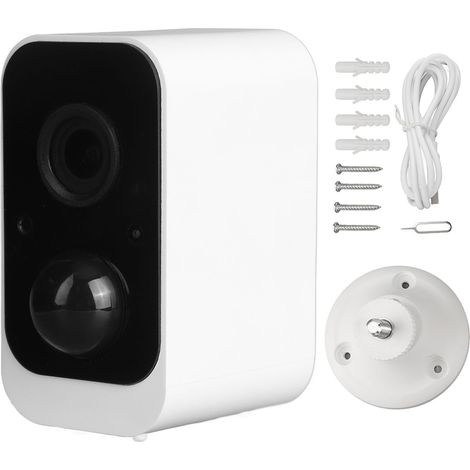 Caméra de Surveillance Sans Fil 2MP Vision Nocturne Couleur IP65 Interphone Bidirectionnel Faible Consommation Batterie (1/5)