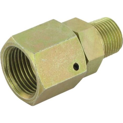 Uni贸n simple macho 7/8-3/8 JIC/NPT ALFAGOMMA FMUN1406
