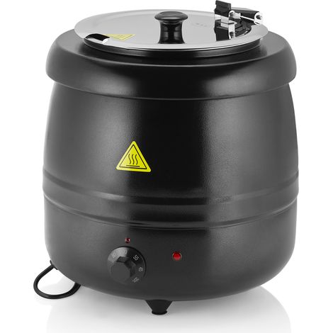 Soupière électrique en Tôle d'acier puissance : 0,4 8 L H 375 mm Ø 320 mm - Was Germany