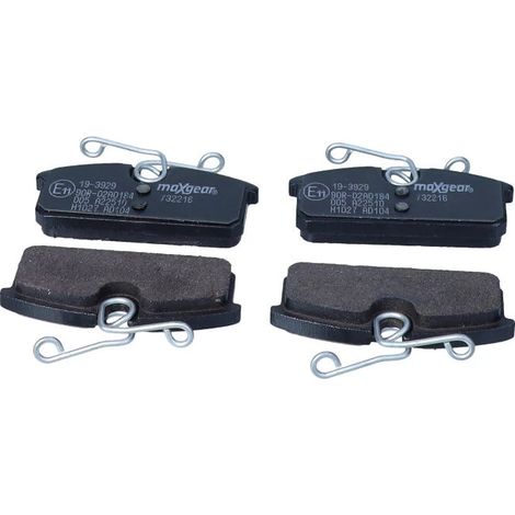 MAXGEAR 19-3929 Plaquettes de frein RENAULT 440602619R (1/2)
