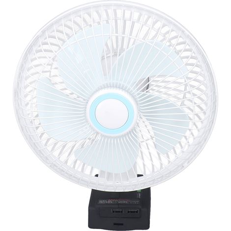 Ventilateur sans fil 30W portable de table 5 pales moteur sans balais pour BL1830 BL1840 BL1850 BL1860 refroidissement USB (1/5)