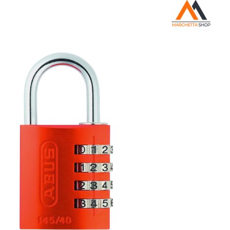 ABUS 145/40NARANJA Lucchetto, Arancione