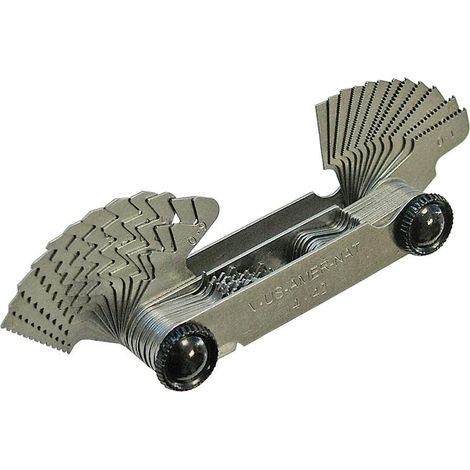 Faithfull AGS1116 Screw Pitch Gauge 55 Metric Amer-nat FAIPITCHMA