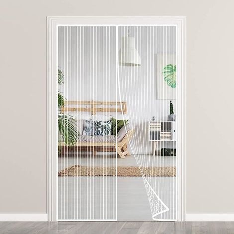 Moustiquaire - DIFFÉRENTE - 90 x 210 cm - Fermeture automatique - Moustiquaire à mailles serrées (1/4)