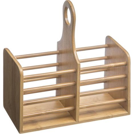 Range-Couverts Bambou 2 Compartiments (1/3)