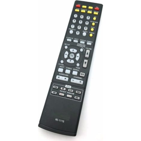 Télécommande - Compatible Avec Récepteur AV 2106 Et 150 - Pour Système Home Cinéma - 1 Pièce (1/4)
