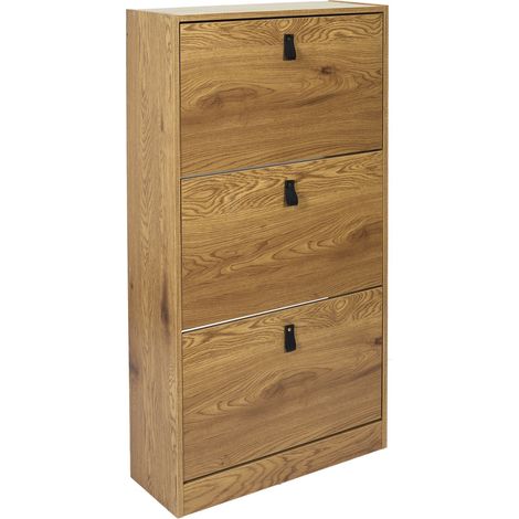 Meuble à chaussures 3 portes basculantes 18 paires ABBOTT (1/5)