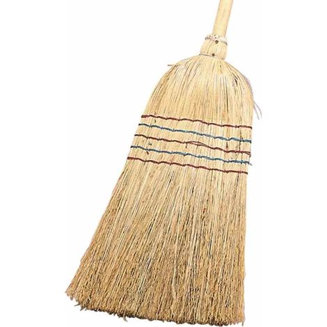 Balai en paille de riz SIENA HOME à 5 coutures (1/4)