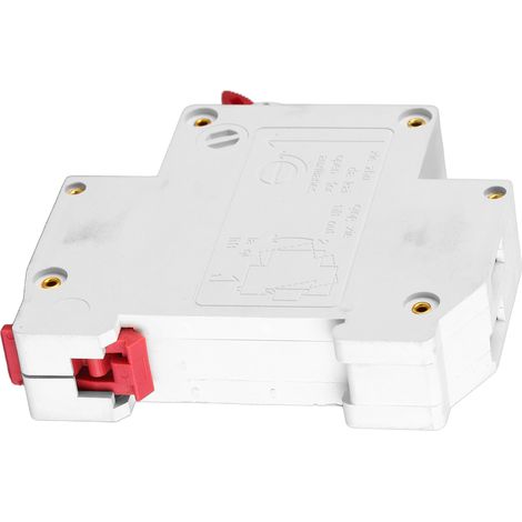 Disjoncteur miniature unipolaire 230 V, interrupteur pneumatique basse pression, monophasé, mini-disjoncteur domestique 20 A (1/5)