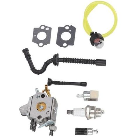Carburateur de Remplacement pour Tronçonneuse avec Tuyau en Carbone Kit Compatible MS192 MS192T - (1/2)