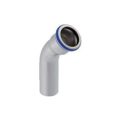 Geberit Mapress Acier inoxydable Coude à emboîture, DN 40, dø 42 mm, 32707