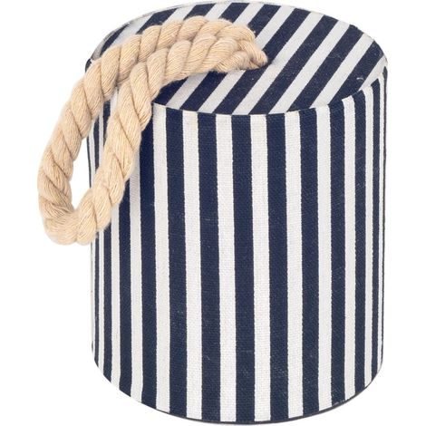 Signes Grimalt Figura Decoracion Apoyapuertas Marinero Negro 11x11x26cm 37008