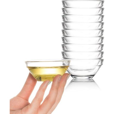 Set di 24 ciotole in plastica riutilizzabili Dailygoods (300 ml ciascuna), infrangibili, ideali per la colazione dei bambini, zuppe e snack. (1/5)