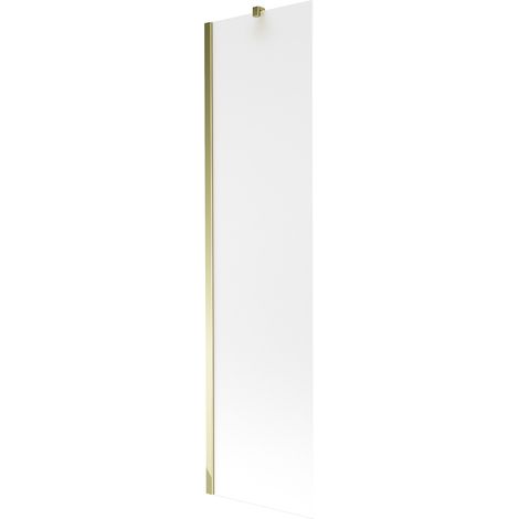 Mexen Next 1-flügelige Badewannenfaltwand 50 x 150 cm, matt, gold - 895-050-000-00-30-50 (1/5)