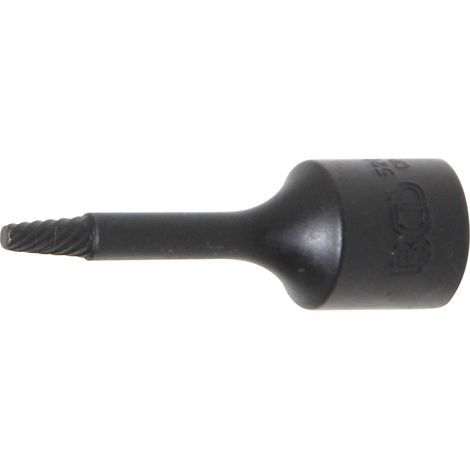 Bussola esagonale / cacciavite con profilo elicoidale  10 mm (3/8")  3 mm (1/4)