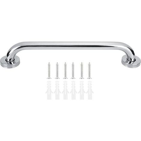 Bras d'appui de salle de bain Barre de main de baignoire de salle de bain à main courante antidérapante, pour femmes enceintes âgées, poignée de soutien de sécurité, porte-serviettes, acier in (1/5)