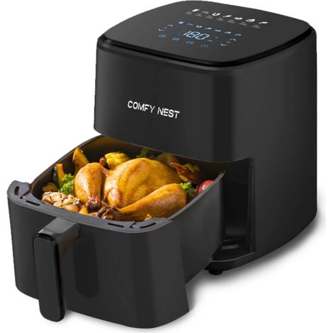 Comfy Nest CN-06191: Freidora de aire digital de 1400 W - 5 L