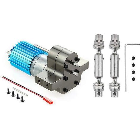 Metal Transmission Gearbox 370 Motor avec Drive Shaft Upgrade Accessoires pour C14 C24 B24 B36 MN D9 (1/5)