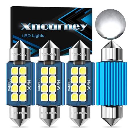 Ampoules LED 6418 C5W 36mm 6500K Blanc 12V 24V CANBUS (1/5)
