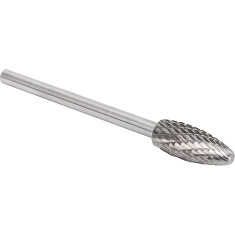 Lime rotative à manche de 6 mm en acier au tungstène, outil de quincaillerie industrielle type H, 6 x 12 x 32 x 100 mm (1/5)