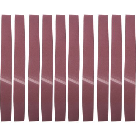 Ortviai Bande abrasive circulaire 1220 x 50 mm, oxyde d'aluminium, grain 180, lot de 10 pièces (1/5)