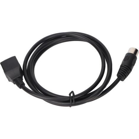 Câble DIN 5 broches mâle vers RJ45 femelle 1,5 mètre pour connexion audio Ethernet amplificateurs table de mixage (1/5)
