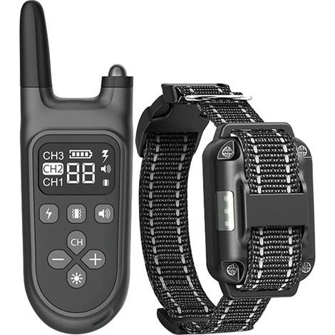 Collier Anti-aboiement Automatique pour Chiens, Chocs Très Efficaces Ainsi Que la Vibration pour Stopper Les Aboiements (1/4)