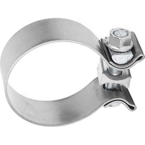 Collier de serrage pour tuyau d'échappement en acier inoxydable 66,5 mm pour voitures E81 E87 E88 E82 E90 E91 E60 18308506992 (1/5)
