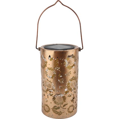 Lanterne Solaire Extérieur Résistant Eau LED Suspendue avec Poignée – Lumière Décorative Table Patio Cour Jardin Auto On Au Crépuscule 1PC (1/2)