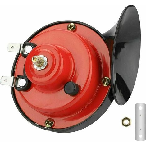 Bocina de coche impermeable de 12 V – Sonido de 120 dB para motocicleta, camión, tren, barco – Construcción de ABS de alta resistencia (1/5)