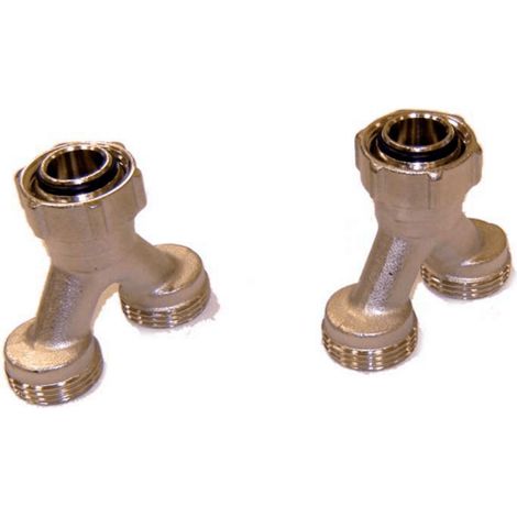 Uponor Fluvia Unión en Y 2xG3/4-3/4"Euro, 1005675