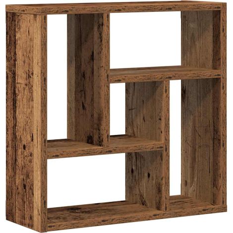 Mensole a Parete Scaffale da parete Ripiano a Parete Legno Vecchio 45x16x45 cm in Truciolato (1/5)
