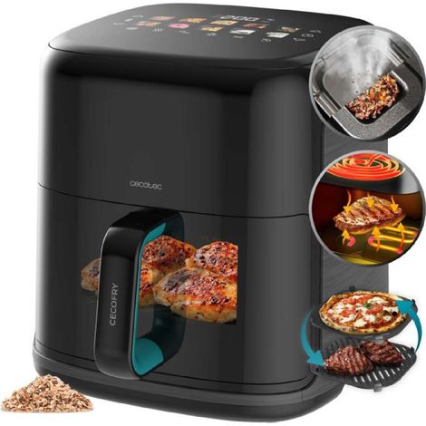 Cecotec Freidora sin aceite Cecofry&Grill Smokin'Prime 6500