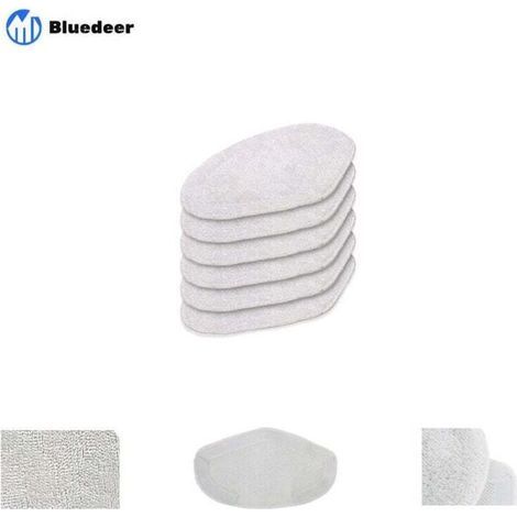 Serpillères Remplacement pour Polti Vaporetto Brosse Vaporforce, Produit Authentique pour Smart 35Mop, Smart 40Mop, etc (6 pièces) (1/5)