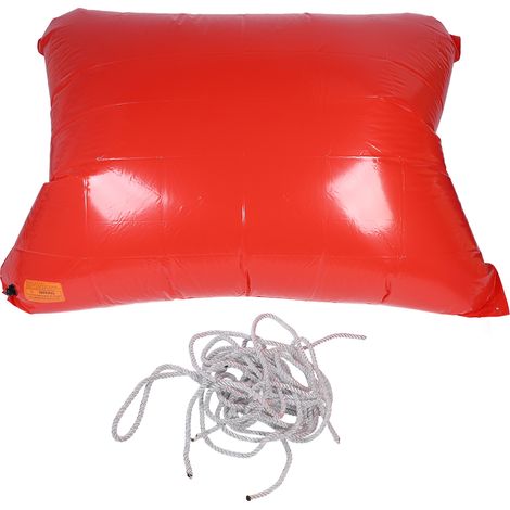 Oreiller d'air pour piscine hors sol, oreillers gonflables résistants au froid, kit d'hiver de fermeture de natation avec cordes, grand, 200x250x90cm / 78.7x98.4x35.4in