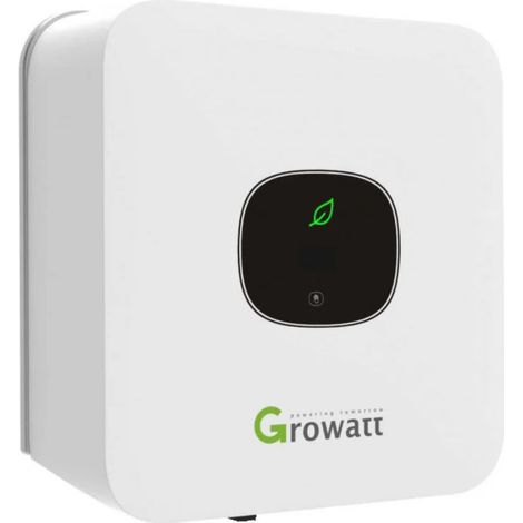 Inversor Monofásico Growatt MIN 6000TL-XH Híbrido con Pantalla Táctil     IluminaShop